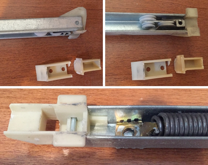 User submitted photos of a window balance.