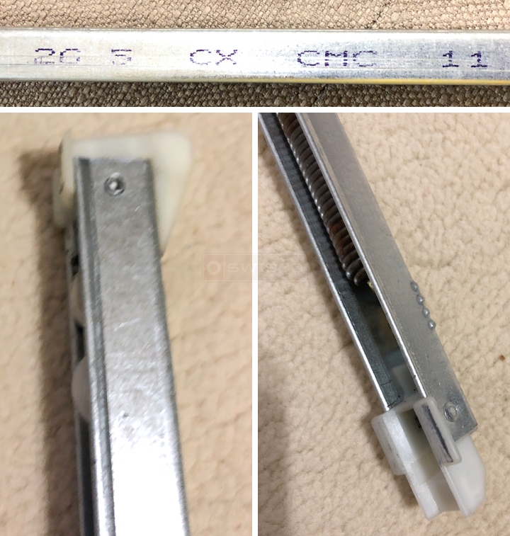 User submitted photos of a window balance.