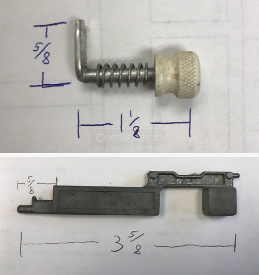 Slide bolt and casement latch