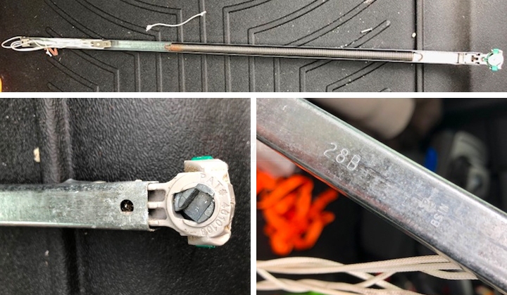 User submitted photos of a window balance.
