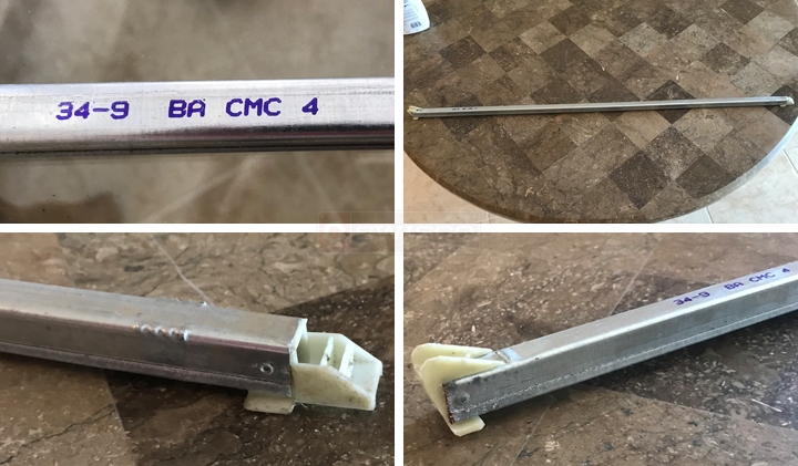 User submitted photos of a window balance.