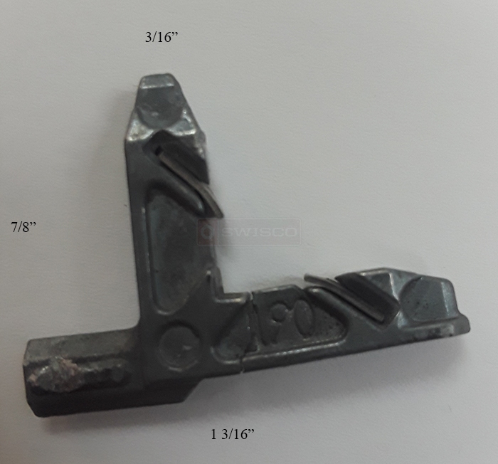 User submitted photos of a corner key.