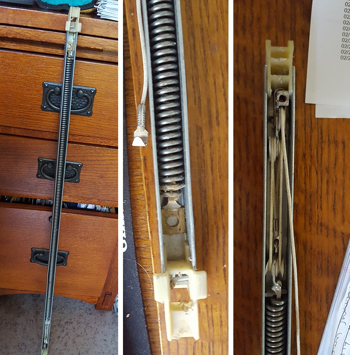 User submitted photos of a window balance.