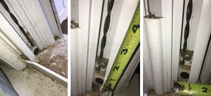 User submitted photos of a window balance.