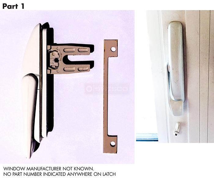 User submitted photos of window hardware.