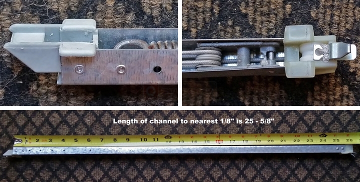 User submitted photos of a window balance.