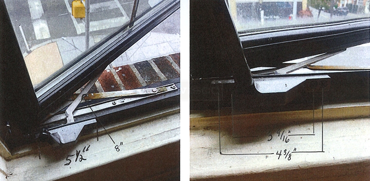 User submitted photos of a window operator.