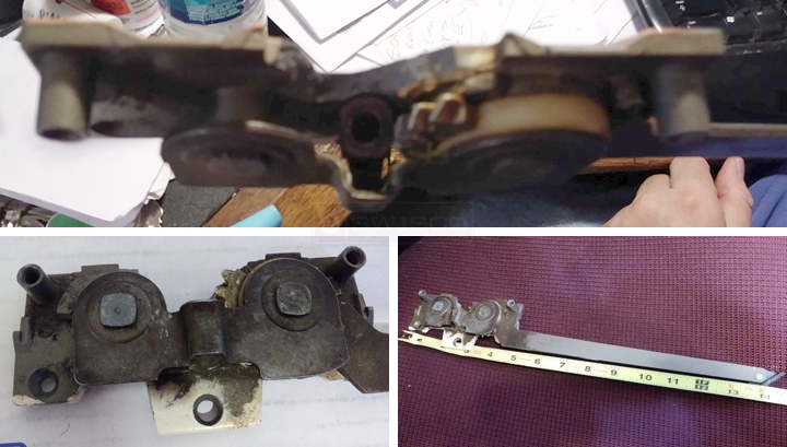 User submitted photos of window hardware.