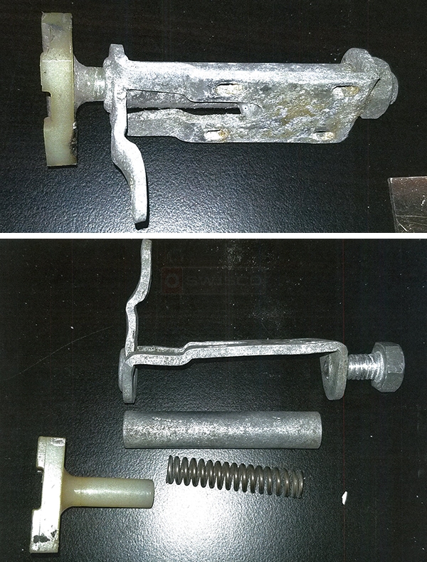 User submitted photos of window hardware.