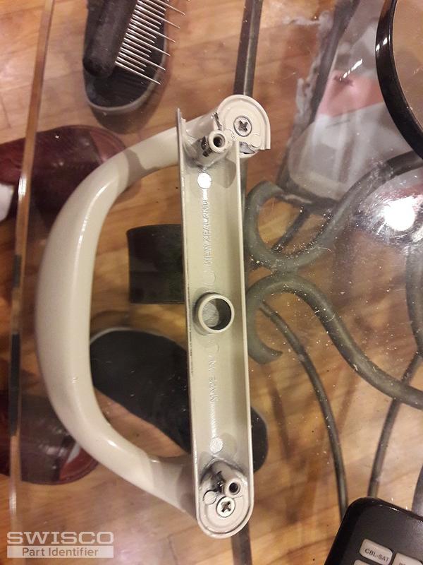 Broken sliding door handle