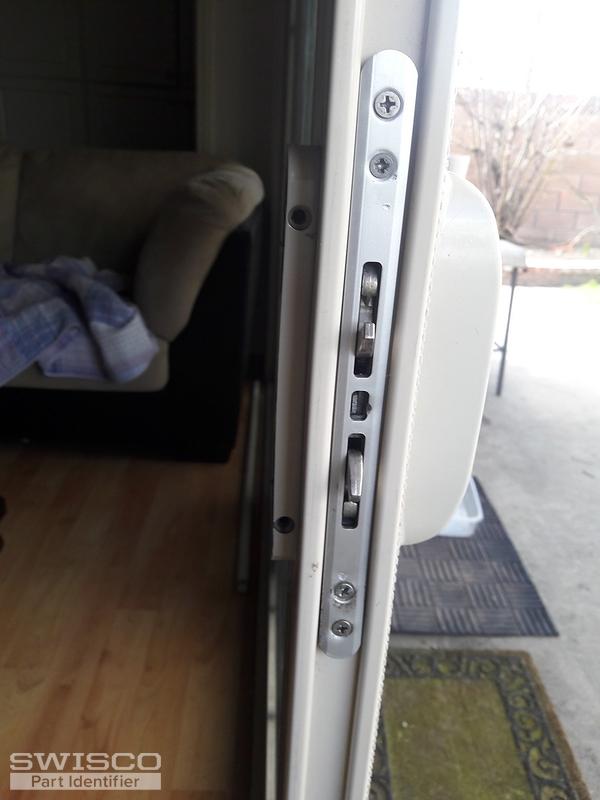 Broken sliding door handle