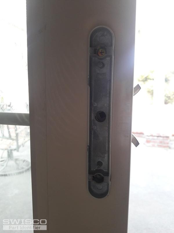 Broken sliding door handle