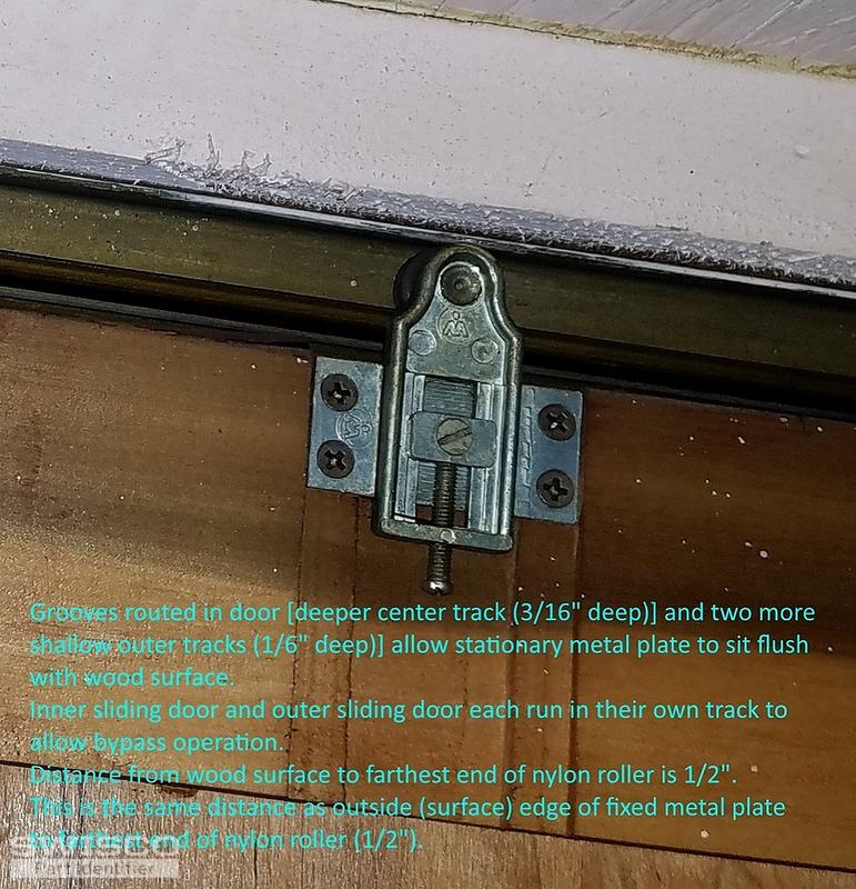 Installed roller hardware