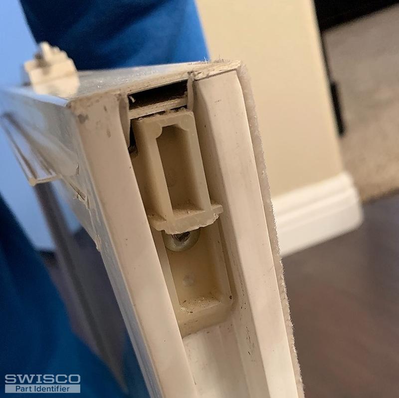 Sash guide number location