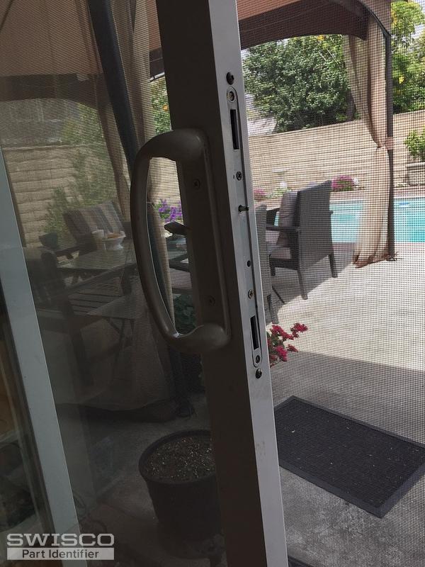 Replacement Door Handle With Key For Milgard Sliding Glass Door