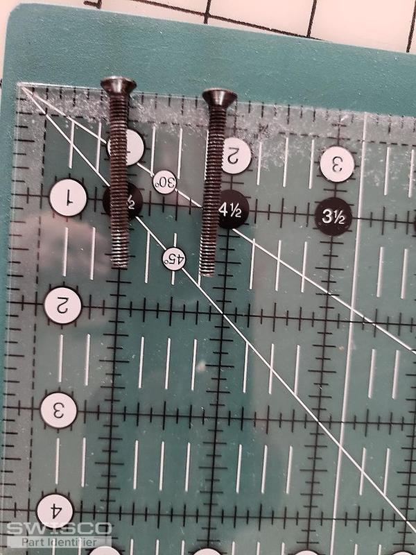 Door hanlde screws