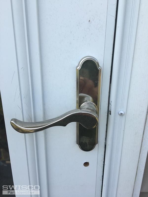 Lock and handle for Larson storm door