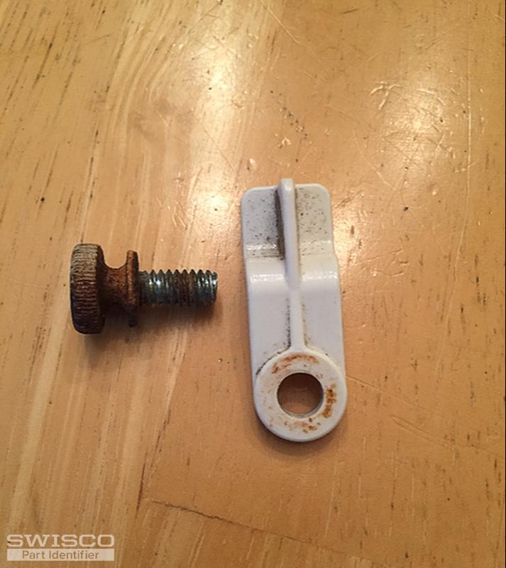 Storm door glass clips