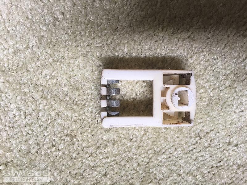 Vinyl Double hung window balance shoe