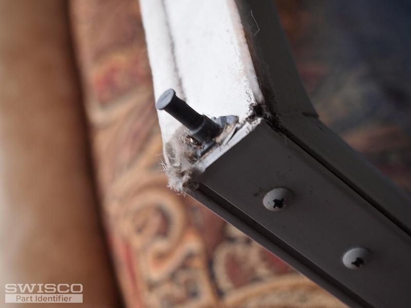 pivot stud on window