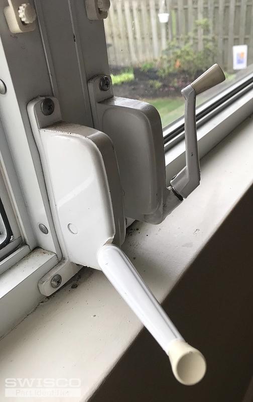 Replace handles on jalousie windows