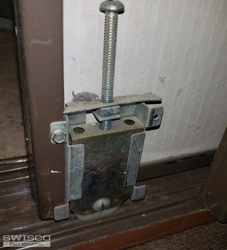 mirror closet door bottom track it 4wide 58long