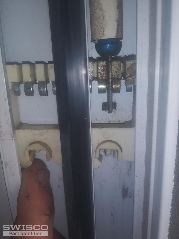 Vertical sliding glass window repair parts