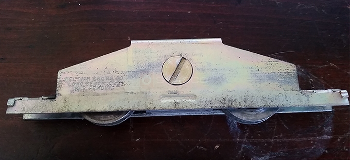 User submitted a photo of a door roller.