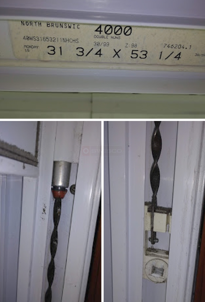 User submitted photos of a window balance.