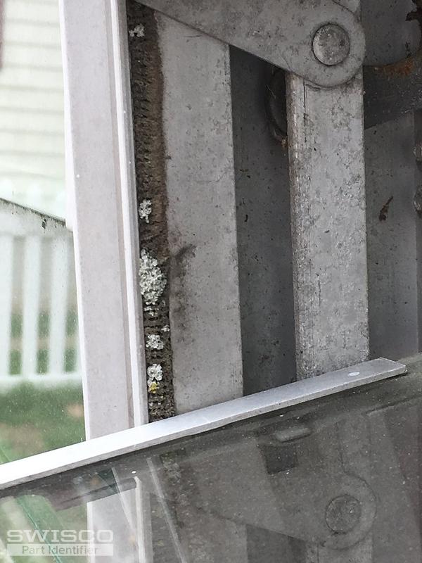 Weatherstripping and jalousie window clips for sunporch jalousie