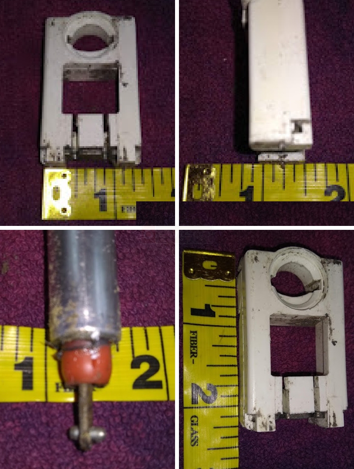 User submitted photos of window hardware.