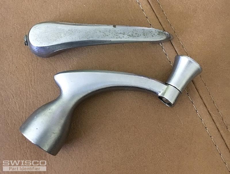 Pella window casement lock and crank handles