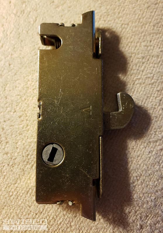 Identifying a replacement patio door mortise lock
