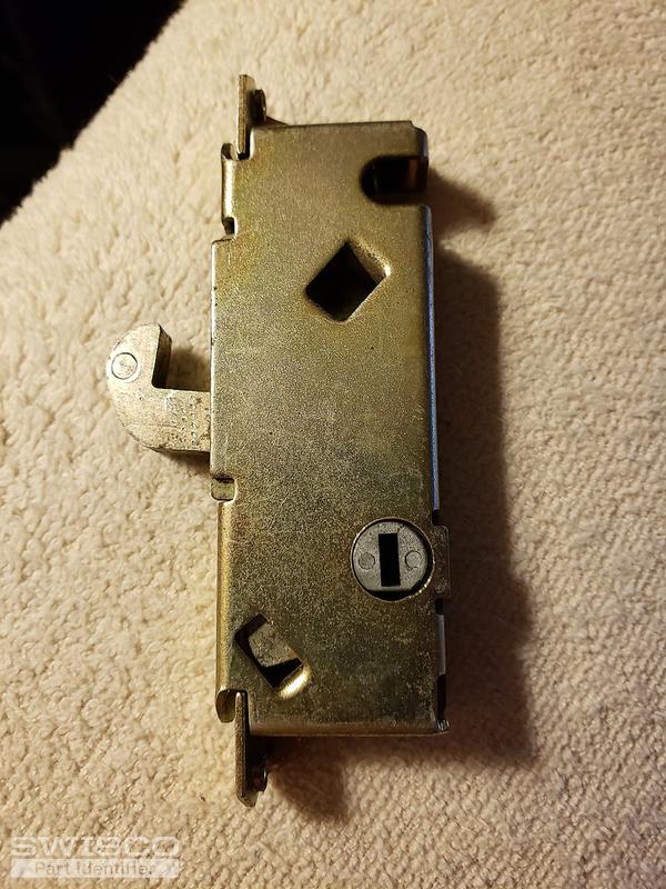 Identifying a replacement patio door mortise lock