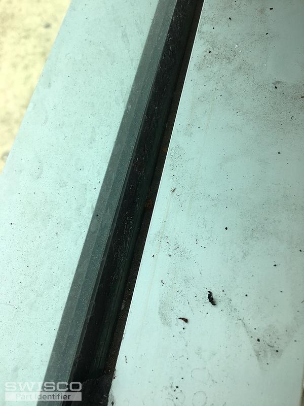 Glass panes in commercial store