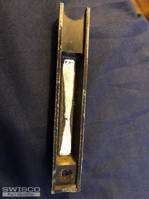 Patio Door lock backside