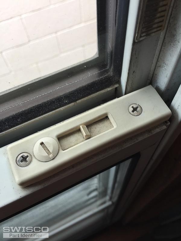 Tilt down window latch