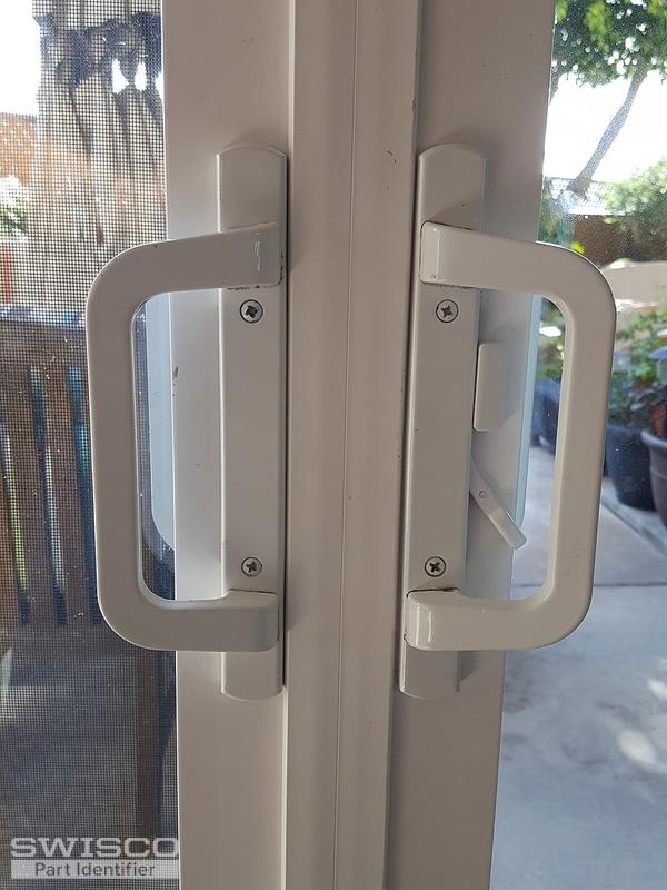 Sliding door lock broken