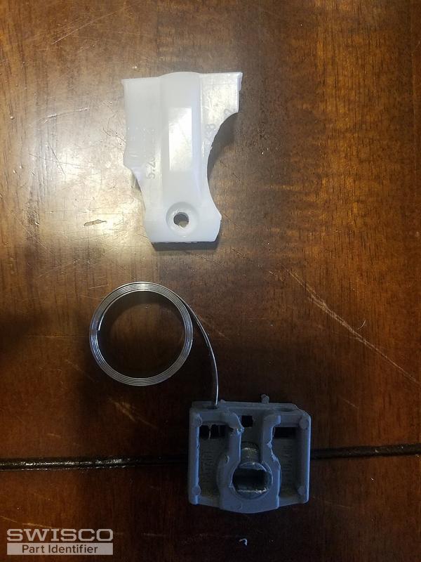 Rengency double hung window. Window balance assembly