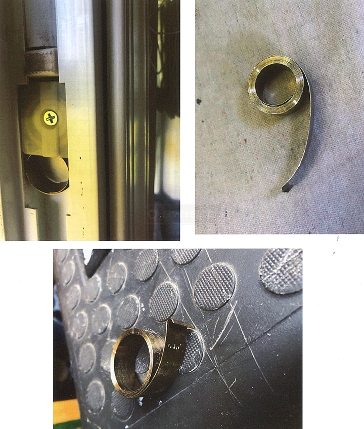 User submitted photos of window hardware.