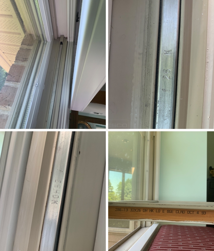 User submitted photos of a window balance.