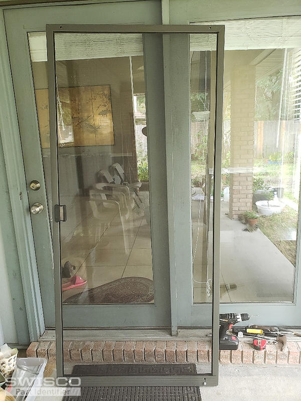 screen door channel bracket