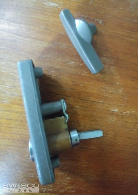 Andersen patio door thumb latch and keyed lock