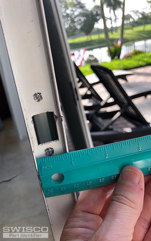 Dual handle sliding glass door replacement