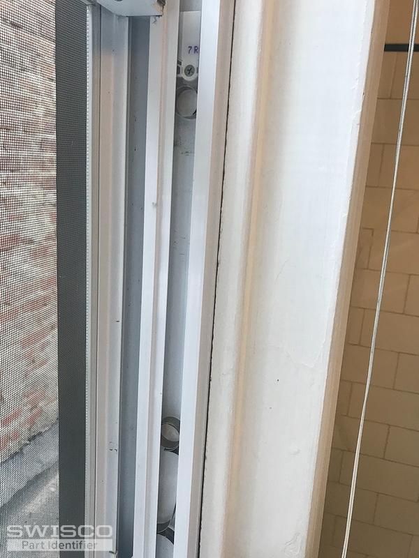 Double hung vinyl window won't open all the way