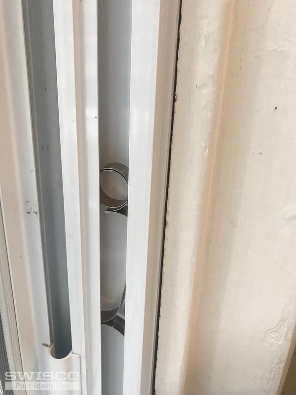Double hung vinyl window won't open all the way