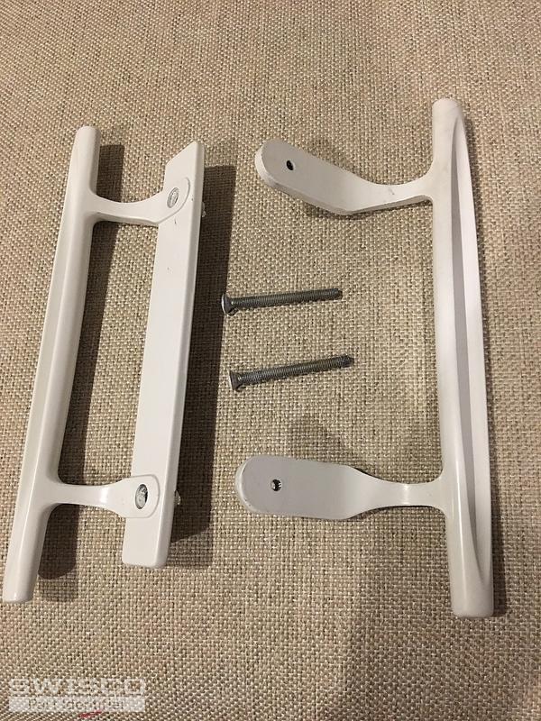 Andersen exterior handle and screws