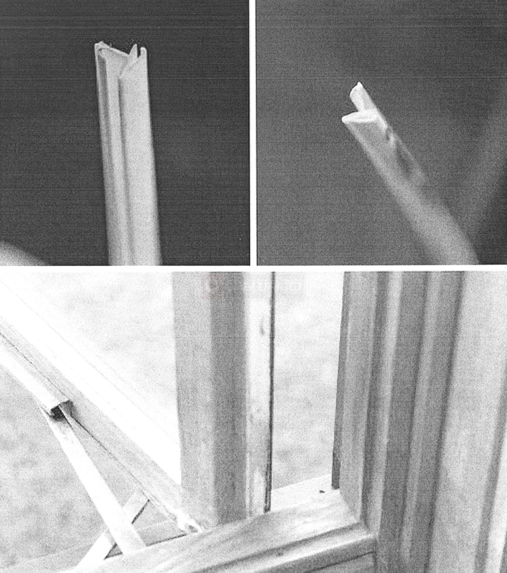 User submitted photos of weather stripping.