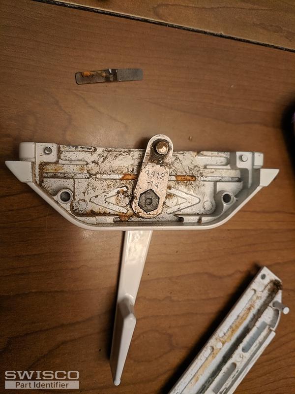 Broken window lock lever