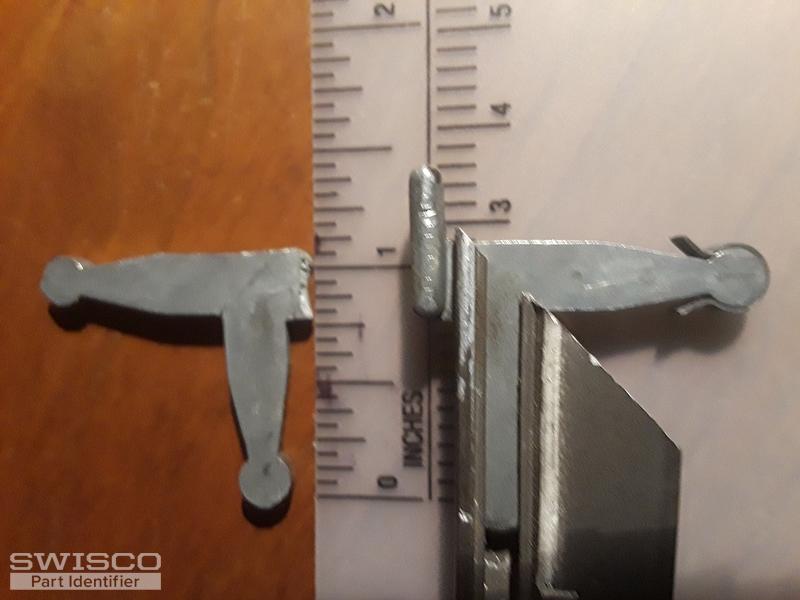 storm door window corner tilt key metal measuremen